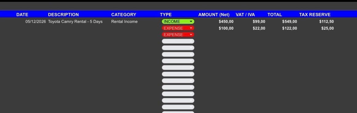 Business Financial Planner