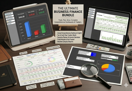 The Ultimate Business Financial Empire: 6-in-1 Comprehensive Finance & Tax Management Suite