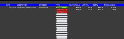 Business Financial Planner