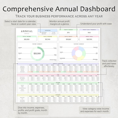 Screenshot of The Ultimate Freelancer & Agency Suite by Digital Business Hub showcasing dashboard interface and project management tools.