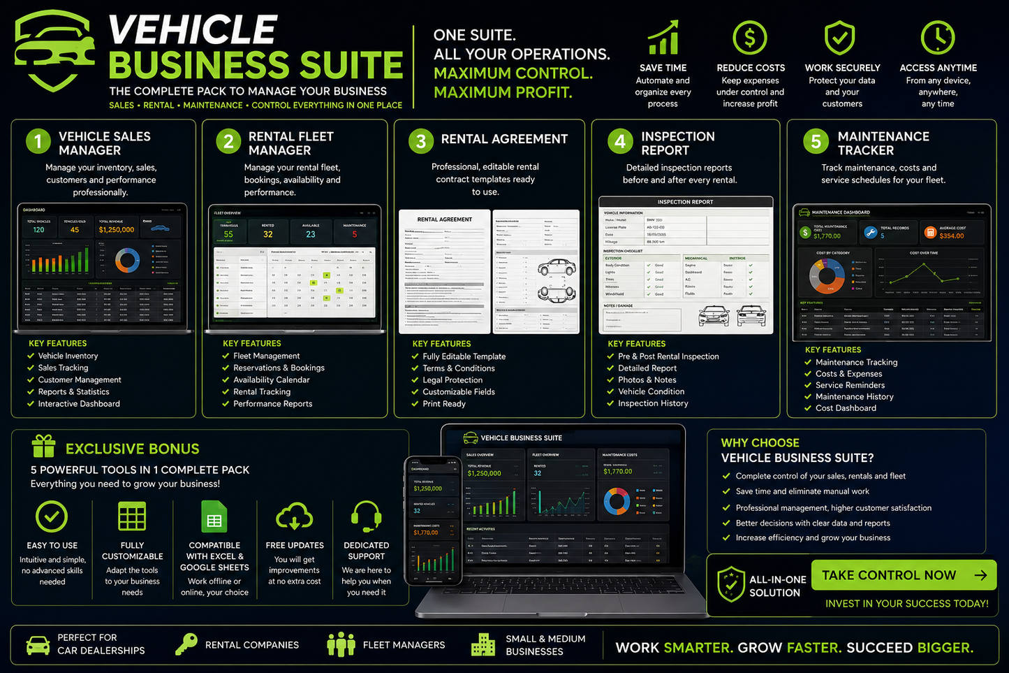 Complete Vehicle Business Management System