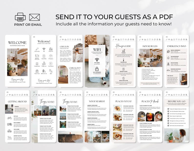 2-1 The Ultimate Airbnb Host Success Bundle: Guest Experience & Profit Tracker