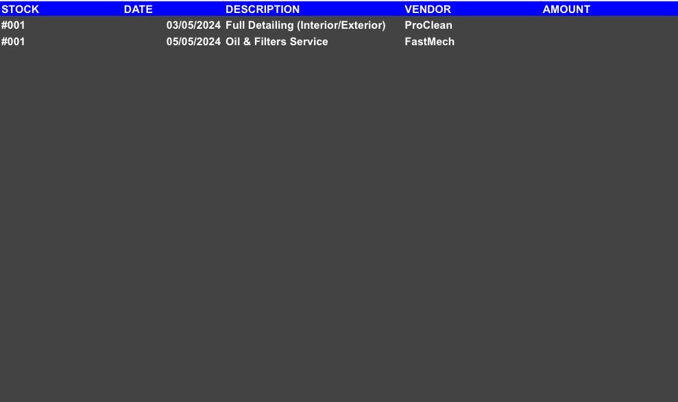 Complete Vehicle Business Management System