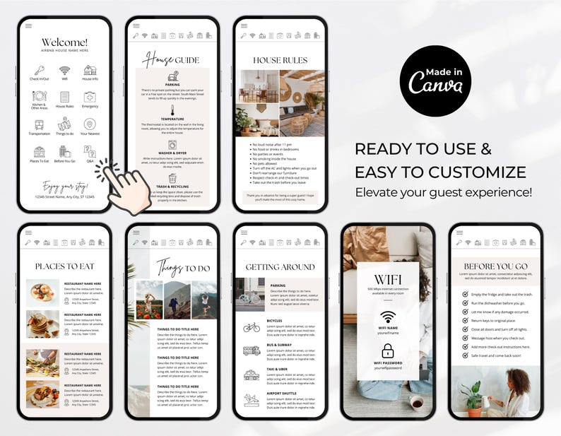 2-1 The Ultimate Airbnb Host Success Bundle: Guest Experience & Profit Tracker