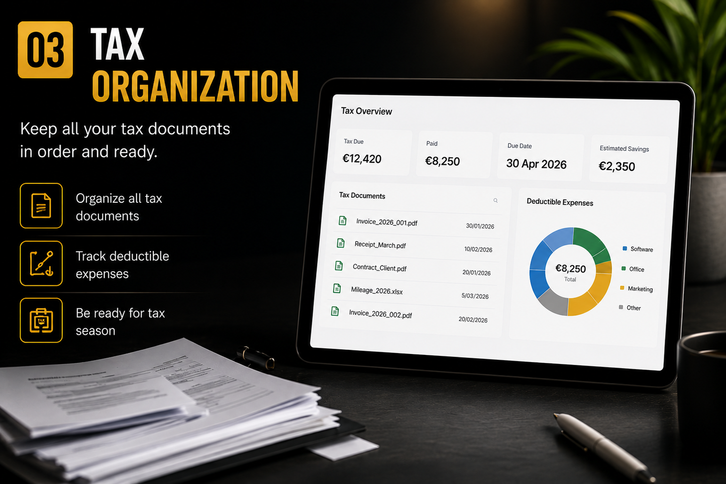 Tax Calculator Tracker