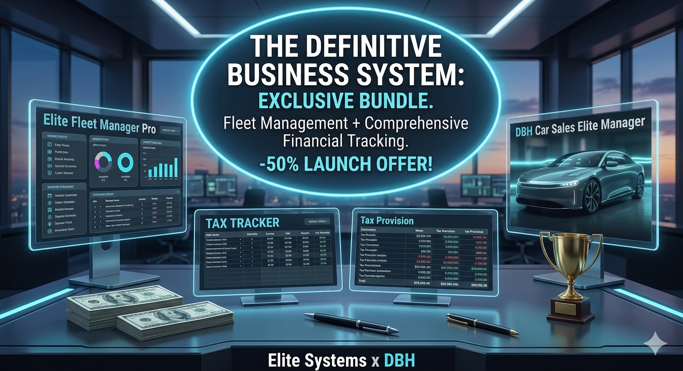 Ultimate Automotive Business Suite (4-in-1 Bundle)⁠