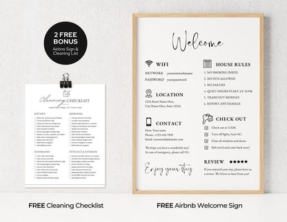 2-1 The Ultimate Airbnb Host Success Bundle: Guest Experience & Profit Tracker